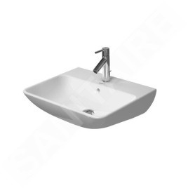 Duravit ME by Starck - Lavabo 550x440 mm, avec 1 trou, avec WonderGliss, blanc alpin 23355500001