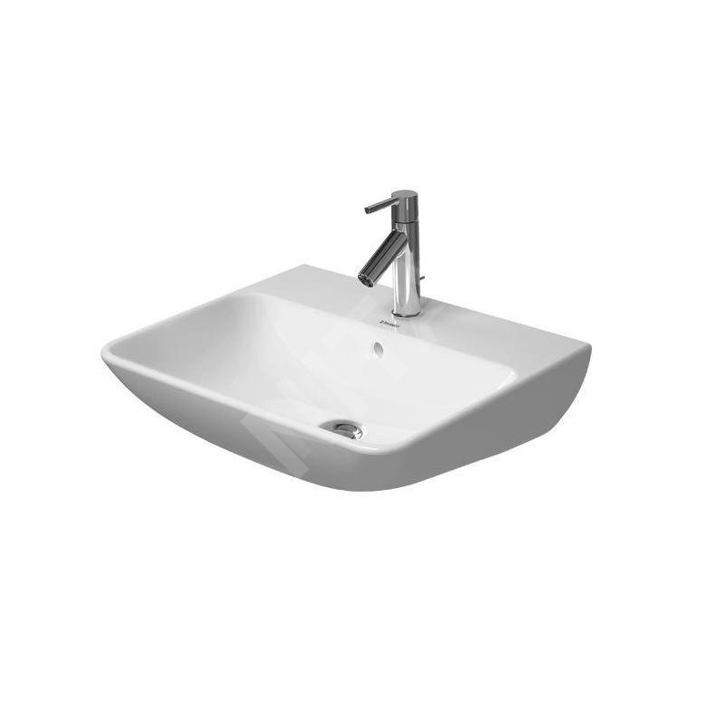 Duravit ME by Starck - Lavabo 550x440 mm, avec 1 trou, avec WonderGliss, blanc alpin 23355500001 Duravit ME by Starck - Lavabo 550x440 mm, avec 1 trou, avec WonderGliss, blanc alpin 23355500001