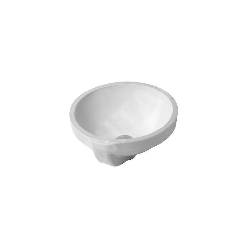 Duravit Architec - Lavabo sans trou, avec trop-plein, diamètre 325 mm, blanc - lavabo 0319320000