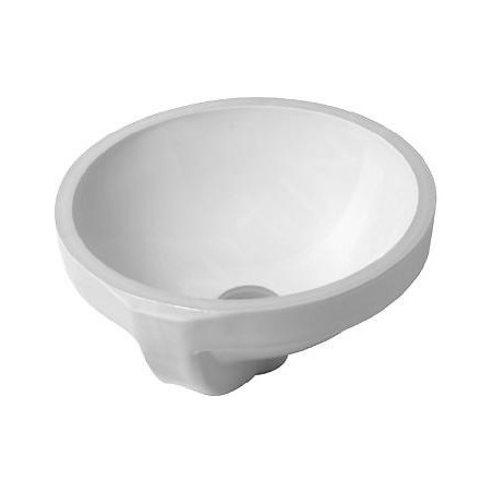 Duravit Architec - Lavabo sans trou, avec trop-plein, diamètre 325 mm, blanc - lavabo 0319320000