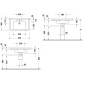 Duravit Starck 3 - Lavabo pour meuble 850x485 mm, sans trou, avec WonderGliss, blanc alpin 03048000001 Duravit Starck 3 - Lavabo pour meuble 850x485 mm, sans trou, avec WonderGliss, blanc alpin 03048000001