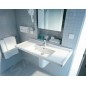 Duravit Starck 3 - Lavabo pour meuble 850x485 mm, sans trou, avec WonderGliss, blanc alpin 03048000001 Duravit Starck 3 - Lavabo pour meuble 850x485 mm, sans trou, avec WonderGliss, blanc alpin 03048000001