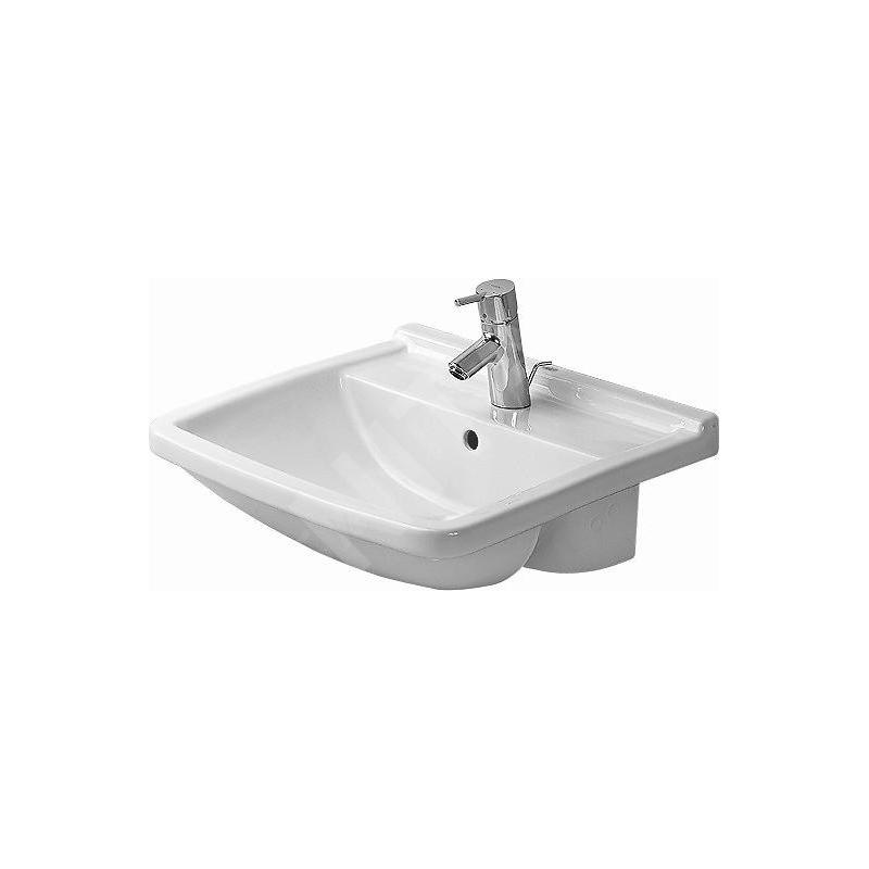 Duravit Starck 3 - Vasque 550x460 mm, avec un trou pour robinetterie, blanc 0310550000 Duravit Starck 3 - Vasque 550x460 mm, avec un trou pour robinetterie, blanc 0310550000