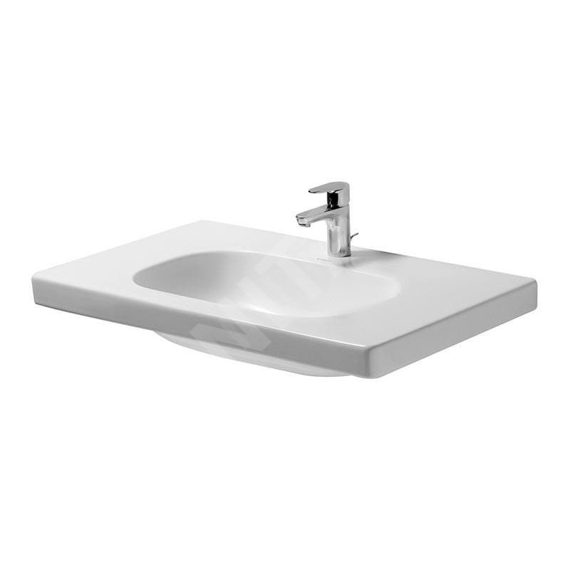 Duravit D-Code - Lavabo Med, 850x480 mm, avec 1 trou, blanc alpin 03528500002