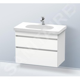 Duravit D-Code - Lavabo Med, 850x480 mm, avec 1 trou, blanc alpin 03528500002