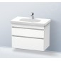 Duravit D-Code - Lavabo Med, 850x480 mm, avec 1 trou, blanc alpin 03528500002