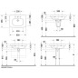 Duravit D-Code - Meuble-lavabo 650x485 mm, avec un trou pour robinet, blanc alpin 03426500002 Duravit D-Code - Meuble-lavabo 650x485 mm, avec un trou pour robinet, blanc alpin 03426500002