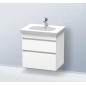Duravit D-Code - Meuble-lavabo 650x485 mm, avec un trou pour robinet, blanc alpin 03426500002 Duravit D-Code - Meuble-lavabo 650x485 mm, avec un trou pour robinet, blanc alpin 03426500002