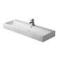 Duravit Vero - Lavabo 1200x470 mm, avec un trou pour robinetterie, avec WonderGliss, blanc alpin 04541200001 Duravit Vero - Lavabo 1200x470 mm, avec un trou pour robinetterie, avec WonderGliss, blanc alpin 04541200001