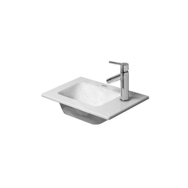 Duravit ME by Starck - Lave-mains pour meuble 450x300 mm, avec 1 trou, blanc alpin 0723430041