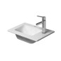Duravit ME by Starck - Lave-mains pour meuble 450x300 mm, avec 1 trou, blanc alpin 0723430041