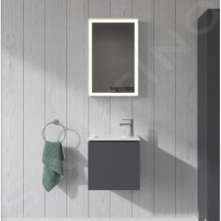 Duravit ME by Starck - Lave-mains pour meuble 450x300 mm, avec 1 trou, blanc alpin 0723430000