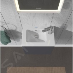 Duravit ME by Starck - Lave-mains pour meuble 450x300 mm, avec 1 trou, blanc alpin 0723430000