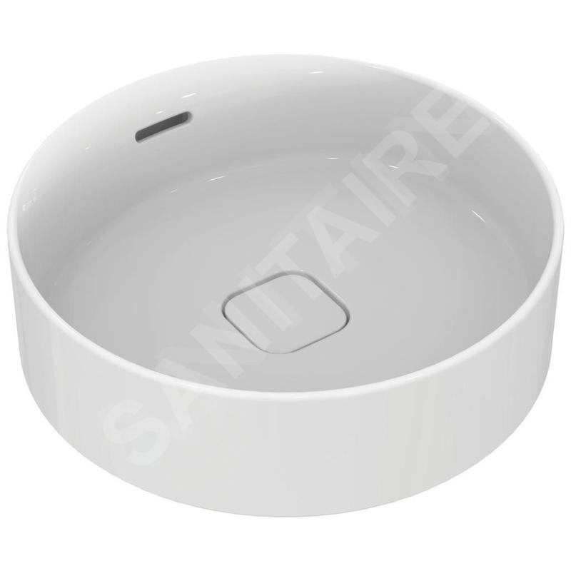 Ideal Standard Strada II - Lavabo pour montage à la plaque, diamètre : 380 mm, avec déversoir, blanc T292901 Ideal Standard Strada II - Lavabo pour montage à la plaque, diamètre : 380 mm, avec déversoir, blanc T292901