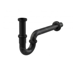 Alcadrain Siphons - Siphon de lavabo U DN32, noir/mat A4320BLACK