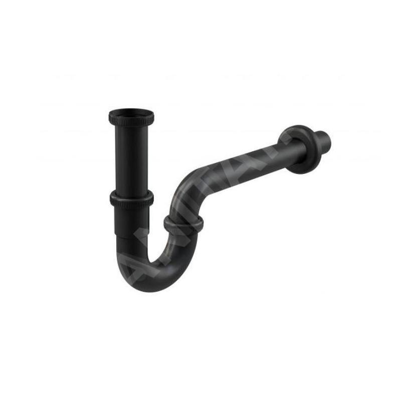 Alcadrain Siphons - Siphon de lavabo U DN32, noir/mat A4320BLACK Alcadrain Siphons - Siphon de lavabo U DN32, noir/mat A4320BLACK
