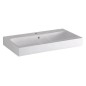 Geberit iCon - Lavabo 750x485 mm, avec 1 trou, avec trop-plein, avec KeraTect, blanc 124575600 Geberit iCon - Lavabo 750x485 mm, avec 1 trou, avec trop-plein, avec KeraTect, blanc 124575600