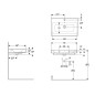 Geberit iCon - Lavabo 750x485 mm, avec 1 trou, avec trop-plein, avec KeraTect, blanc 124575600 Geberit iCon - Lavabo 750x485 mm, avec 1 trou, avec trop-plein, avec KeraTect, blanc 124575600