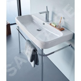 Duravit Happy D.2 - Console métallique pour lavabo, Happy D.2 231865, chrome 0030781000