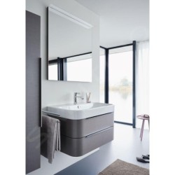 Duravit Happy D.2 - Meuble-lavabo 650x505 mm, avec un trou pour robinetterie, blanc alpin 2318650000