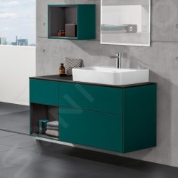 Villeroy & Boch Finion - Lavabo sans trop-plein, 600x470 mm, avec CeramicPlus, blanc alpin 41686LR1