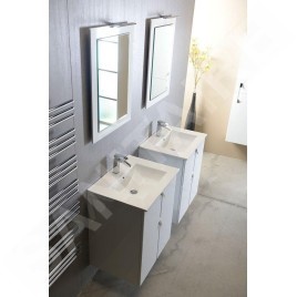 Sapho Slim - Meuble-lavabo Slim, 750x460 mm, blanc 1601-75