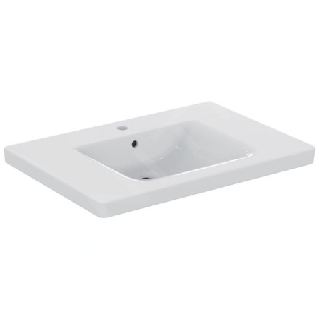 Ideal Standard Connect Freedom - Lavabo 800x560 mm, 1 ouverture pour mitigeur, avec Ideal Plus, blanc E5484MA