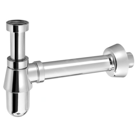 Sapho Siphones Bonomini - Siphon de lavabo Thermotrap, sortie d'évacuation 40 mm, chrome 0570EC23K7