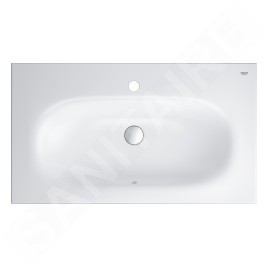 Grohe Essence - Lavabo avec trop-plein, 800x460 mm, PureGuard, blanc alpin 3956700H