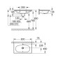 Grohe Essence - Lavabo avec trop-plein, 800x460 mm, PureGuard, blanc alpin 3956700H Grohe Essence - Lavabo avec trop-plein, 800x460 mm, PureGuard, blanc alpin 3956700H
