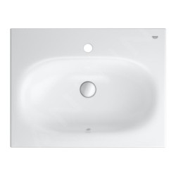 Grohe Essence - Lavabo avec trop-plein 600x460 mm, PureGuard, blanc alpin 3956800H
