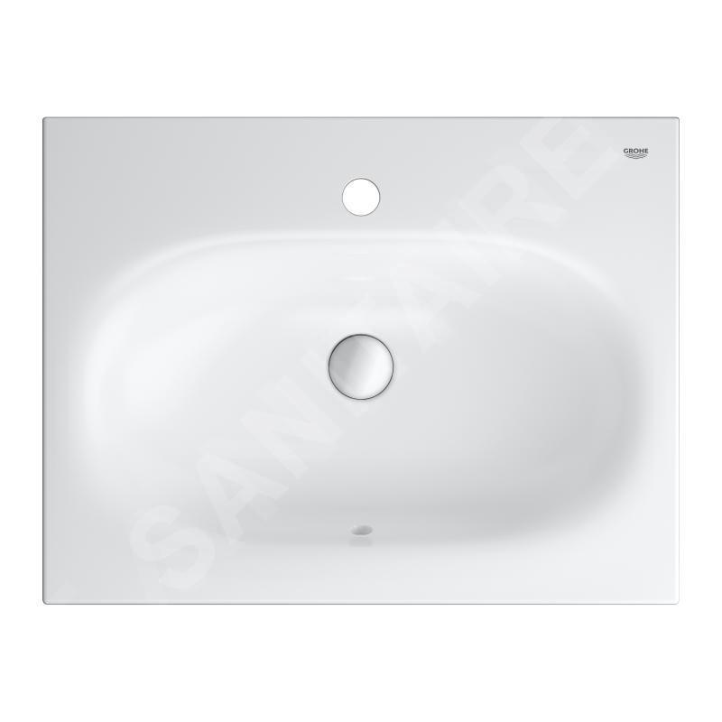 Grohe Essence - Lavabo avec trop-plein 600x460 mm, PureGuard, blanc alpin 3956800H Grohe Essence - Lavabo avec trop-plein 600x460 mm, PureGuard, blanc alpin 3956800H