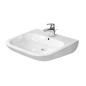 Duravit D-Code - Lavabo Med, 600x555 mm, avec 1 trou, blanc alpin 23126000002 Duravit D-Code - Lavabo Med, 600x555 mm, avec 1 trou, blanc alpin 23126000002