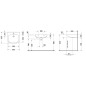 Duravit D-Code - Lavabo Med, 600x555 mm, avec 1 trou, blanc alpin 23126000002 Duravit D-Code - Lavabo Med, 600x555 mm, avec 1 trou, blanc alpin 23126000002