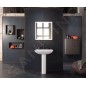 Duravit ME by Starck - Cache-siphon pour lavabos ME by Starck, avec WonderGliss, blanc alpin 08583900001