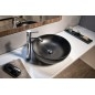 Sapho Rondane - Lavabo, diamètre 400 mm, noir AR435B Sapho Rondane - Lavabo, diamètre 400 mm, noir AR435B