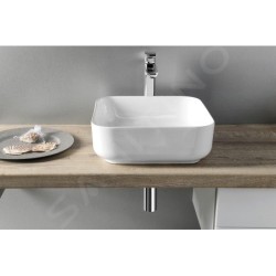Sapho Lavabos - Lavabo Prata 625x420 mm, sans trou pour robinet, sans trop-plein, blanc AR423