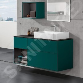 Villeroy & Boch Finion - Lavabo sans trop-plein, 600x470 mm, avec CeramicPlus, blanc alpin 416861R1