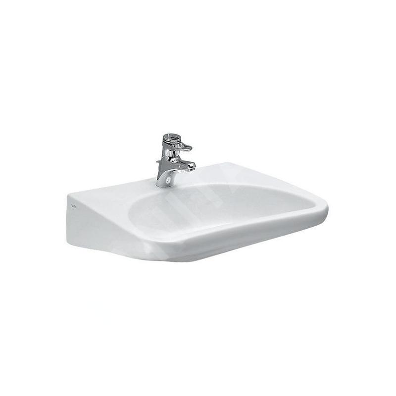Laufen Rehab - Lavabo adapté aux personnes à mobilité réduite 660x550 mm, 1 trou pour mitigeur, sans trop-plein, blanc Laufen Rehab - Lavabo adapté aux personnes à mobilité réduite 660x550 mm, 1 trou pour mitigeur, sans trop-plein, blanc