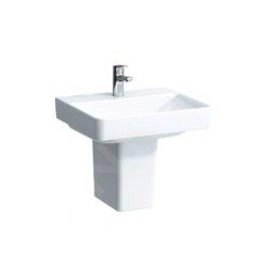 Laufen Pro S - Lavabo, 550x465 mm, 1 trou robinetterie, sans trop-plein, avec LCC, blanc H8109624001561
