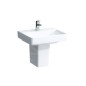 Laufen Pro S - Lavabo, 550x465 mm, 1 trou robinetterie, sans trop-plein, avec LCC, blanc H8109624001561 Laufen Pro S - Lavabo, 550x465 mm, 1 trou robinetterie, sans trop-plein, avec LCC, blanc H8109624001561