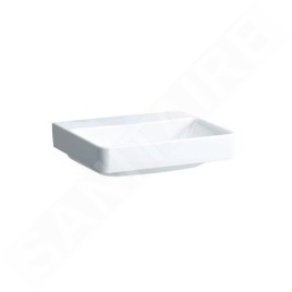 Laufen Pro S - Lavabo, 550x465 mm, sans trou pour robinetterie, sans trop-plein, avec LCC, blanc H8109624001421
