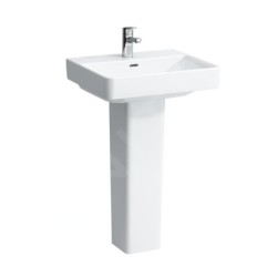 Laufen Pro S - Lavabo, 550x465 mm, 1 trou pour robinetterie, avec LCC, blanc H8109624001041