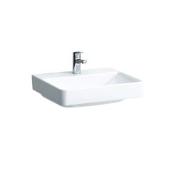Laufen Pro S - Lavabo, 550x465 mm, 1 trou robinetterie, sans trop-plein, blanc H8109620001561