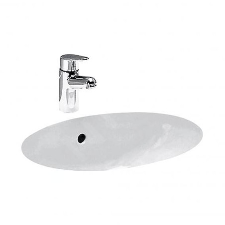 Laufen Lipsy - Lavabo encastré, 565x410 mm, blanc H8112990000001