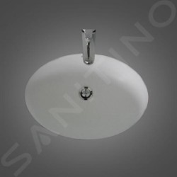 Laufen Lipsy - Lavabo encastré, 565x410 mm, blanc H8112990000001