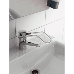 Laufen Pro Liberty - Lavabo, 600x550 mm, 1 trou pour robinetterie, sans trop-plein, blanc H8119500001561