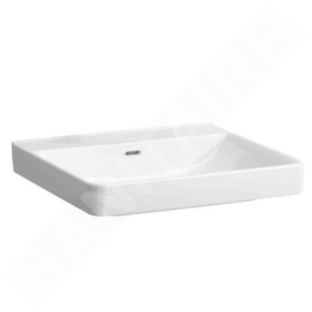 Laufen Pro Liberty - Lavabo, 600x550 mm, sans trou pour robinetterie, blanc H8119500001091