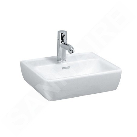 Laufen Pro - Lave-mains 450x340 mm, sans trou pour robinetterie, blanc H8119510001091
