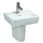 Laufen Pro - Lave-mains 450x340 mm, sans trou pour robinetterie, blanc H8119510001091